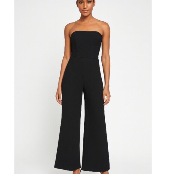 Oh Polly Strapless Jumpsuit Size 2 EUC - Picture 1 of 5
